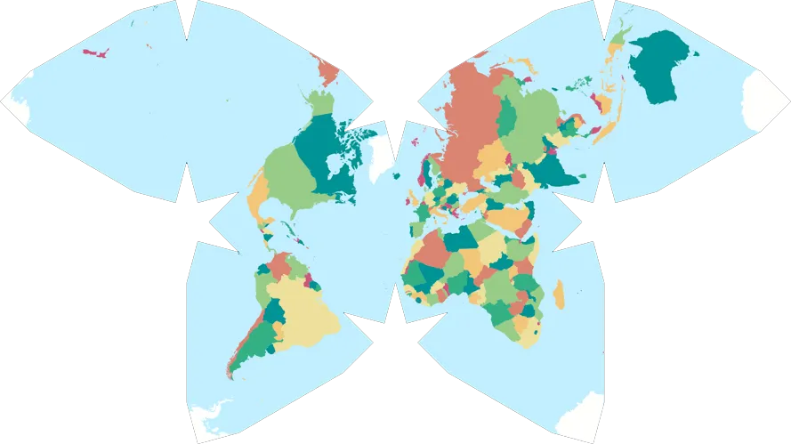The true size of Greenland
